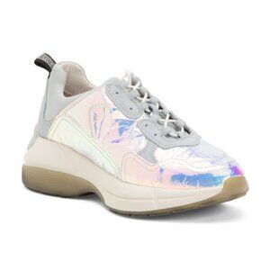 NEW LOLA CRUZ Fashion Sneakers IN IRIS for women 825 6m3